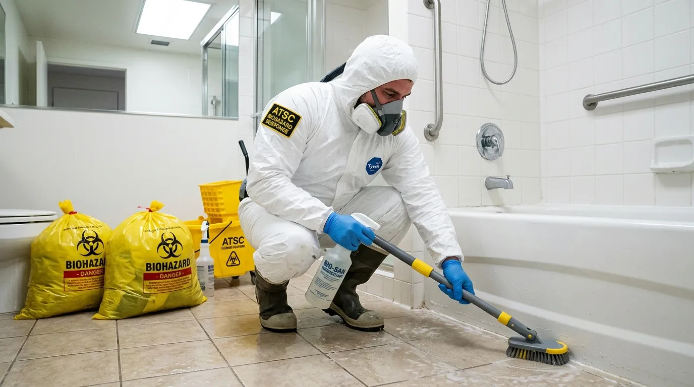 Decontamination equipment deployed for Blood Cleanup in Chamblee